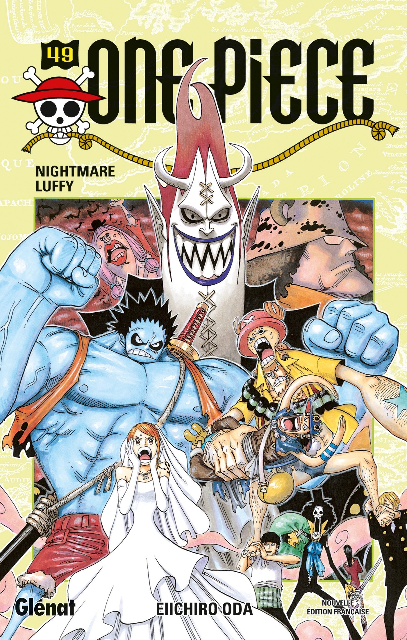 jaquette livre One Piece - Édition originale - Tome 49: Nightmare Luffy