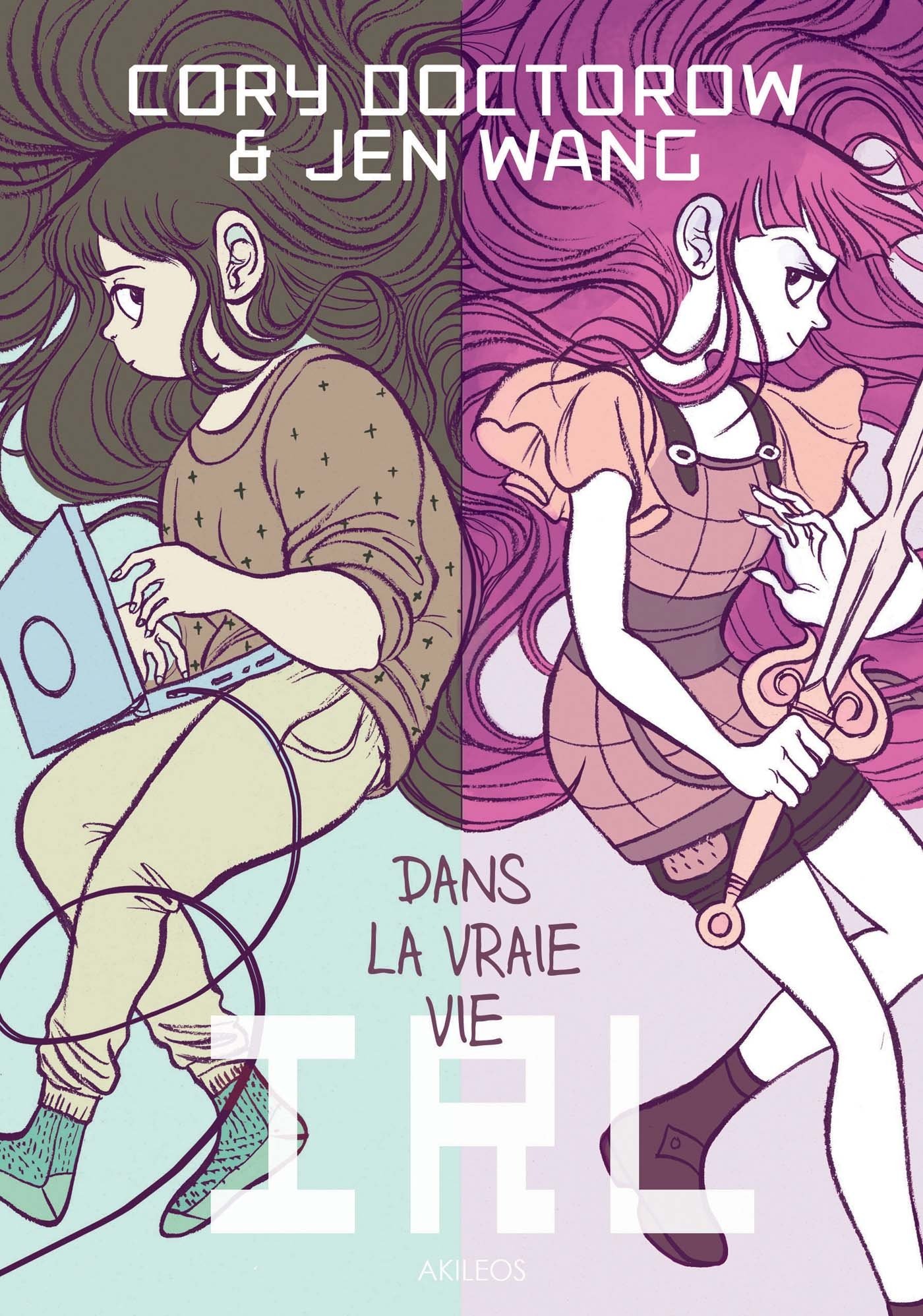 jaquette livre I R L. Dans la vraie vie