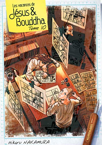 jaquette livre Vacances de Jésus et Bouddha (les) - Tome 10