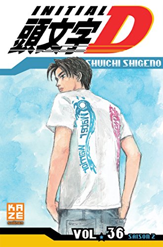 jaquette livre Initial D - Tome 36