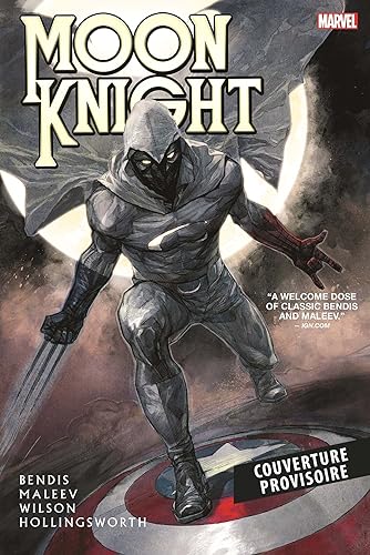 jaquette livre Moon Knight - Bas Les Masques