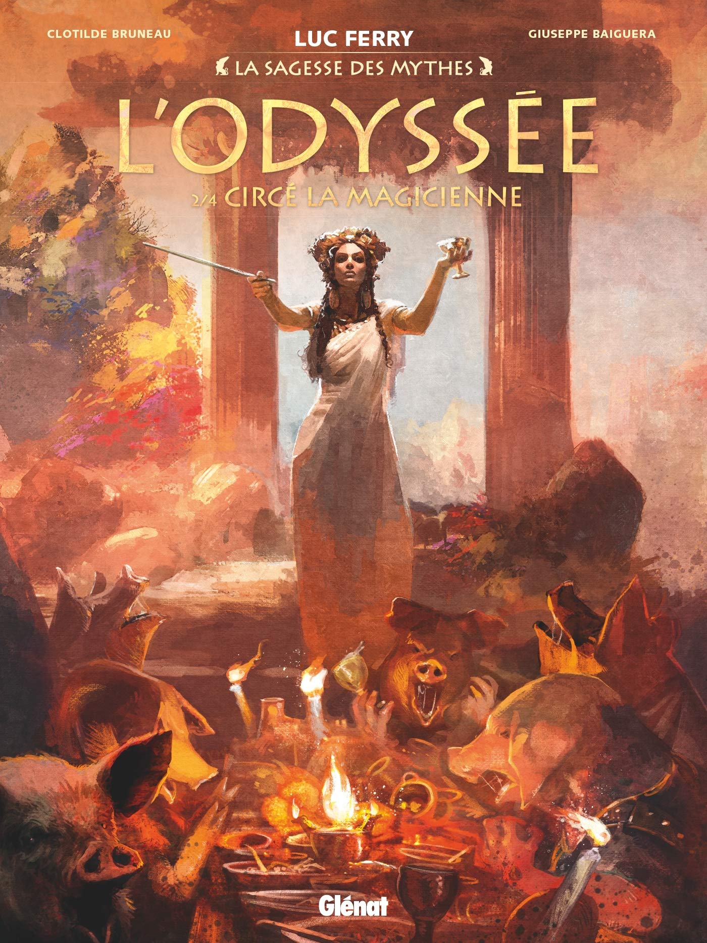 jaquette livre L'Odyssée - Tome 02: Circé la magicienne