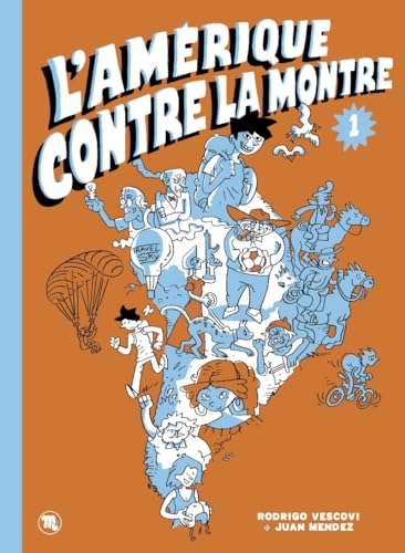 jaquette livre L'amérique Contre La Montre Tome 1