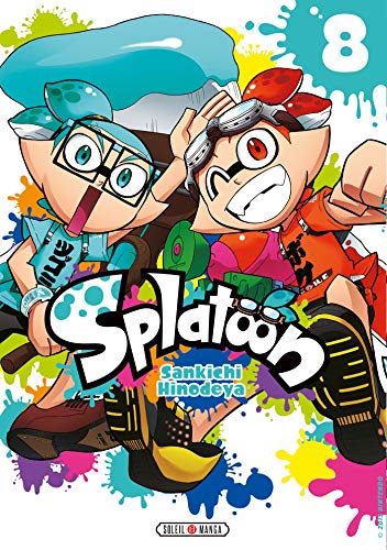 jaquette livre Splatoon - Tome 8