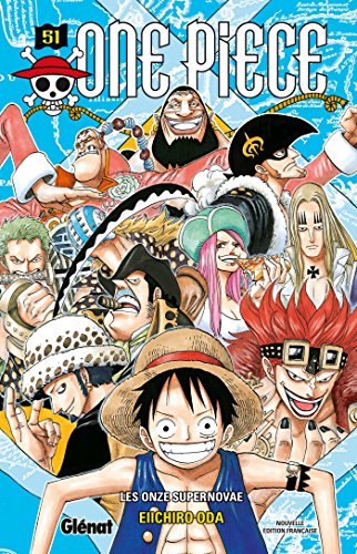 jaquette livre One Piece - Tome 51 : Les onze Supernovae