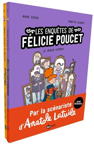 jaquette livre Les Enquêtes De Félicie Poucet Tome 1 Et 2 - Offre Découverte
