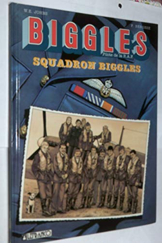 jaquette livre Biggles - Squadron Biggles