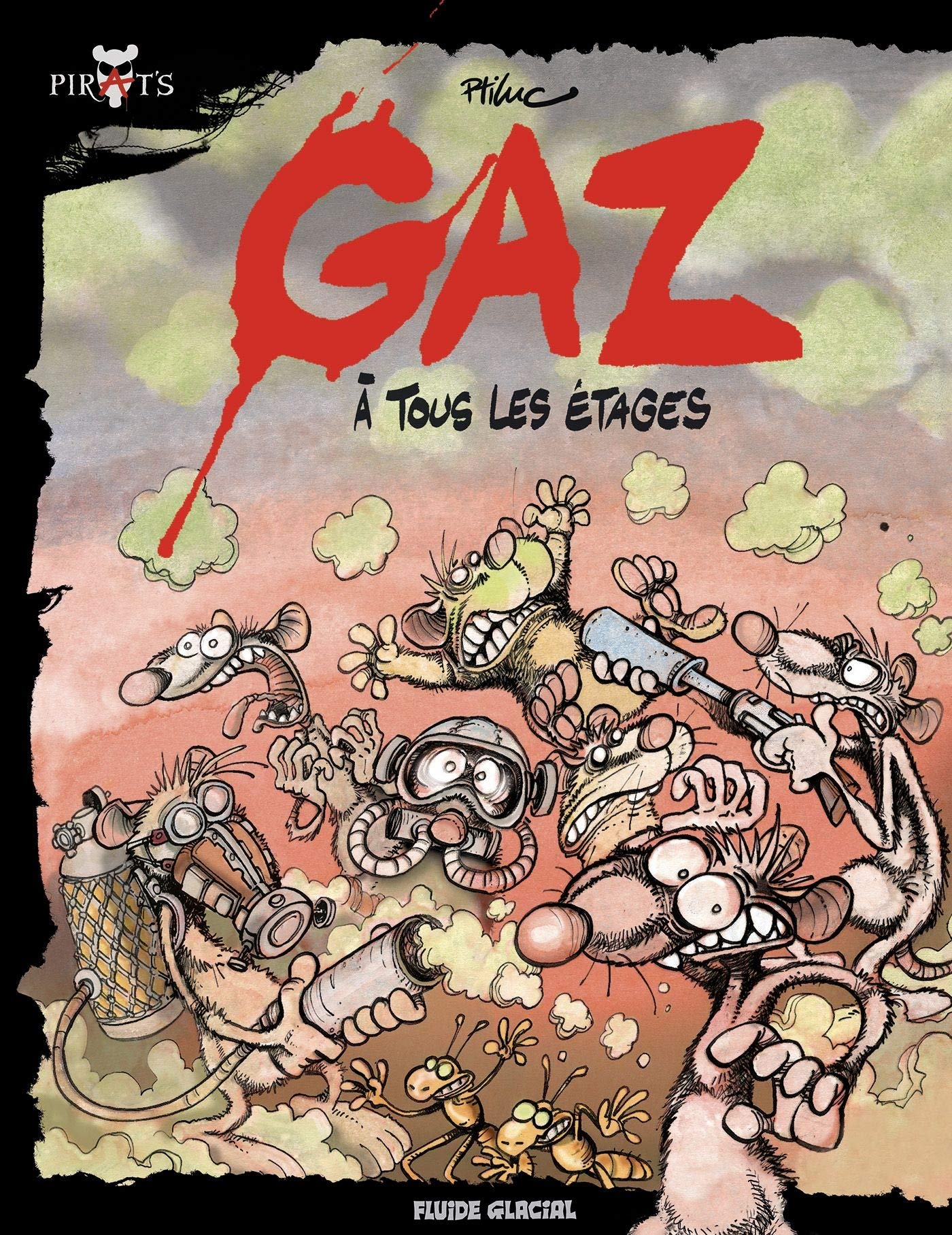 jaquette livre PIRAT'S : Gaz a tous les étages