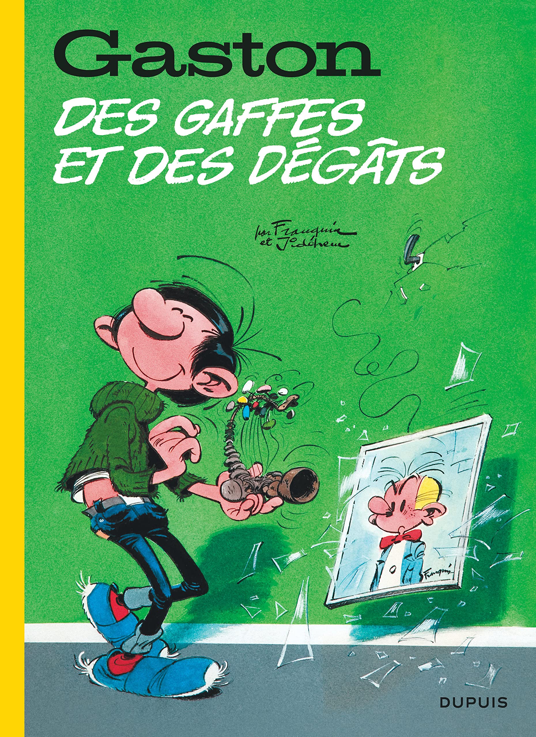 jaquette livre Gaston, Tome 7 : Des gaffes et des dégats