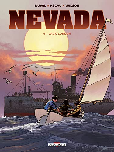 jaquette livre Nevada Tome 4 - Jack London
