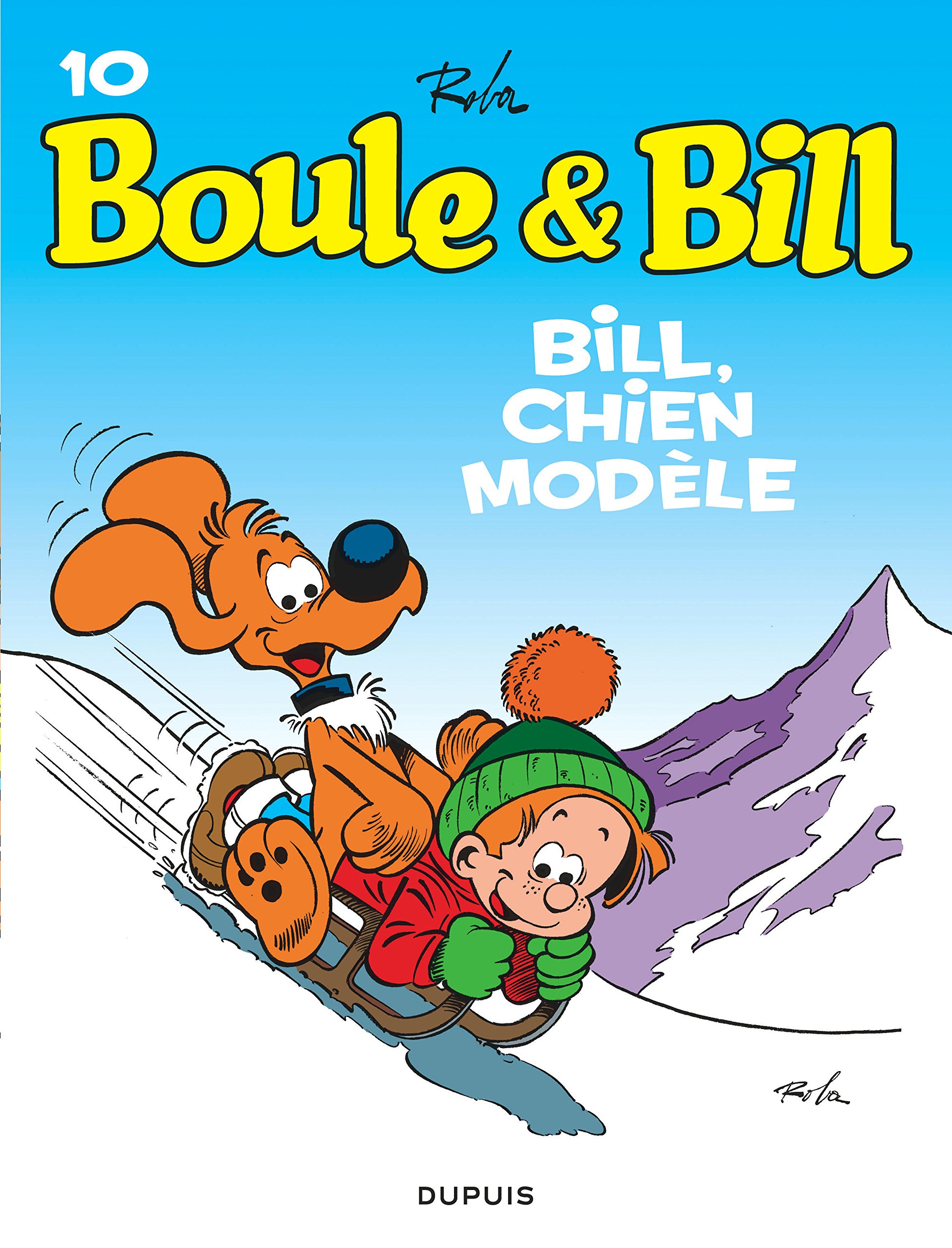 jaquette livre Boule et Bill, T10: Bill, chien modle