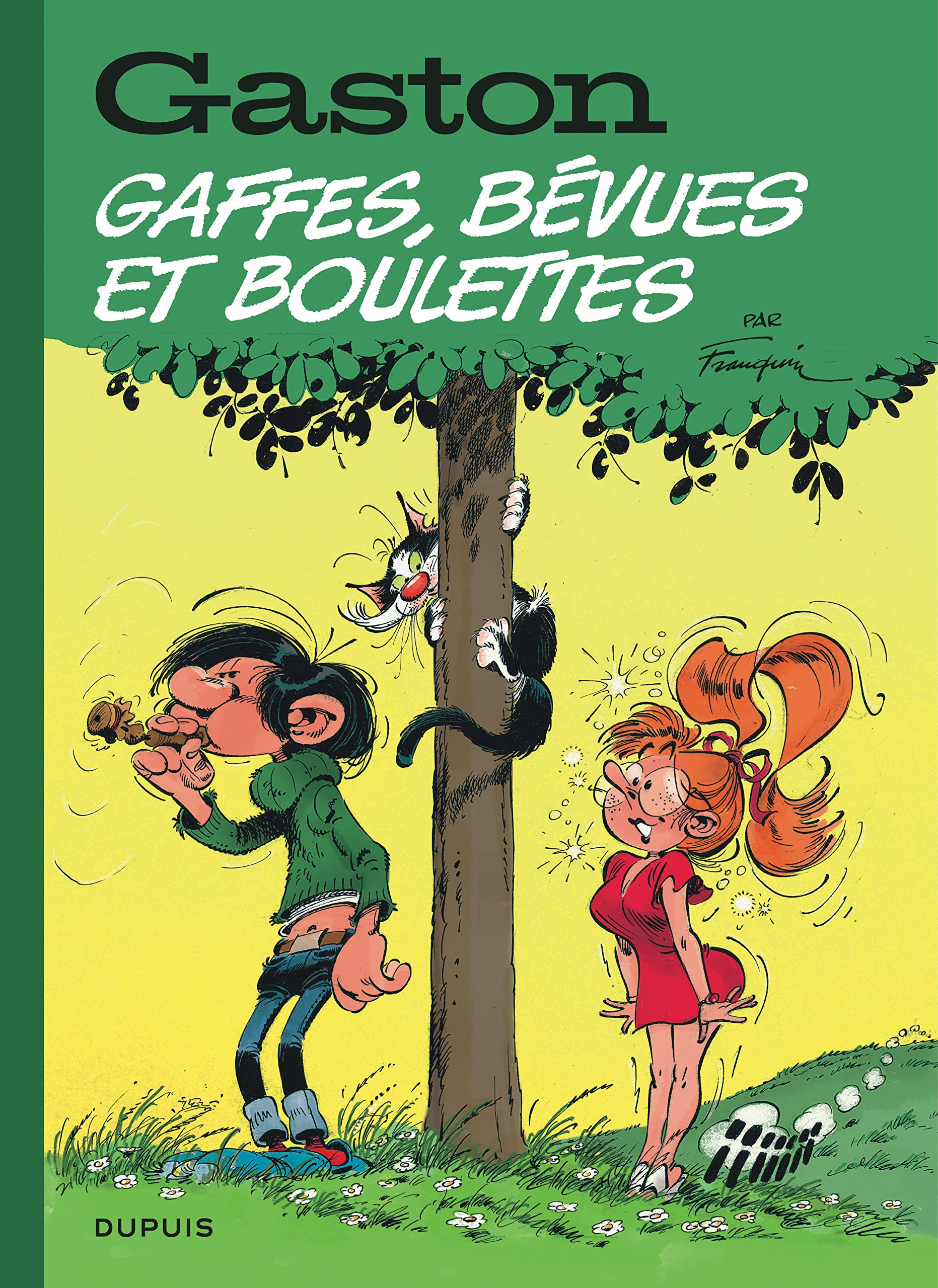jaquette livre Gaston, Tome 16 : Gaffes, bévues et boulettes
