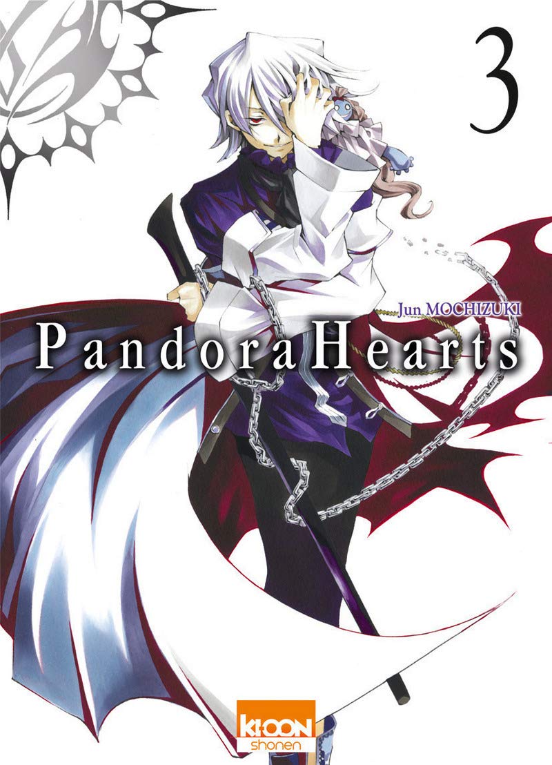 jaquette livre Pandora Hearts, Tome 3