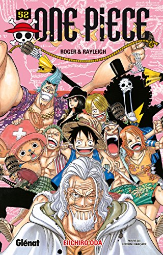 jaquette livre One Piece - Tome 52 : Roger et Rayleigh