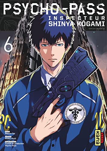 jaquette livre Psycho-pass Inspecteur Shinya Kogami - Tome 6