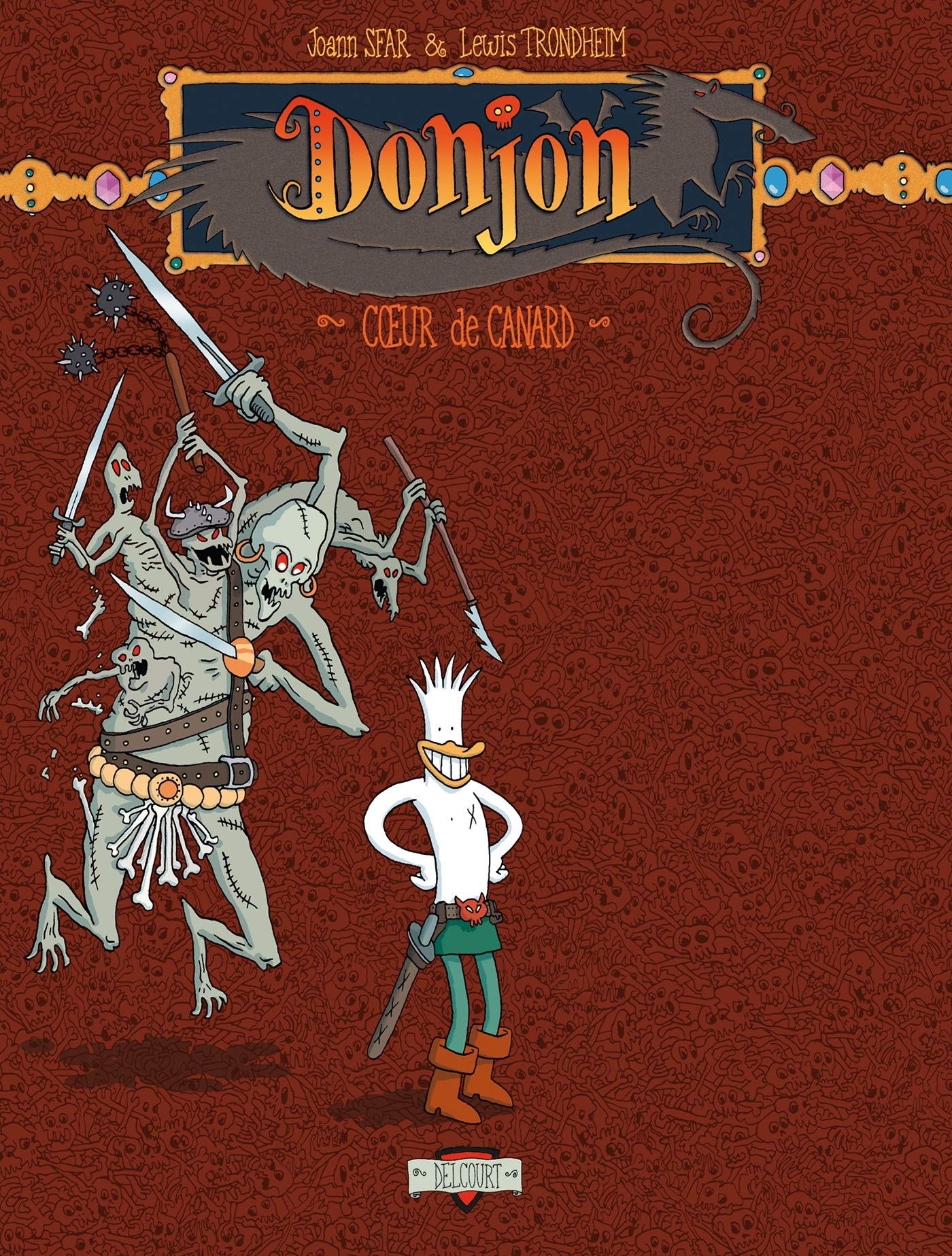 jaquette livre Donjon Zénith, tome 1 : Coeur de canard