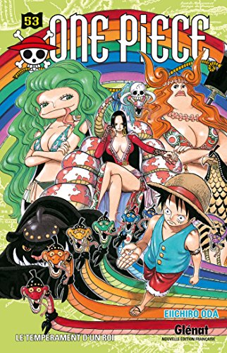 jaquette livre One Piece - Tome 53 : Le tempérament d'un roi