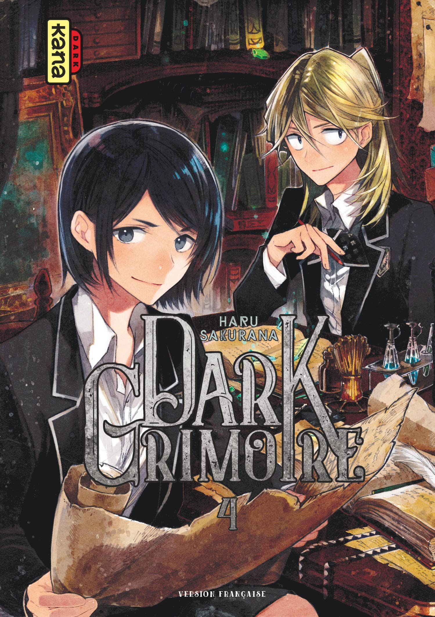 jaquette livre Dark grimoire, tome 4