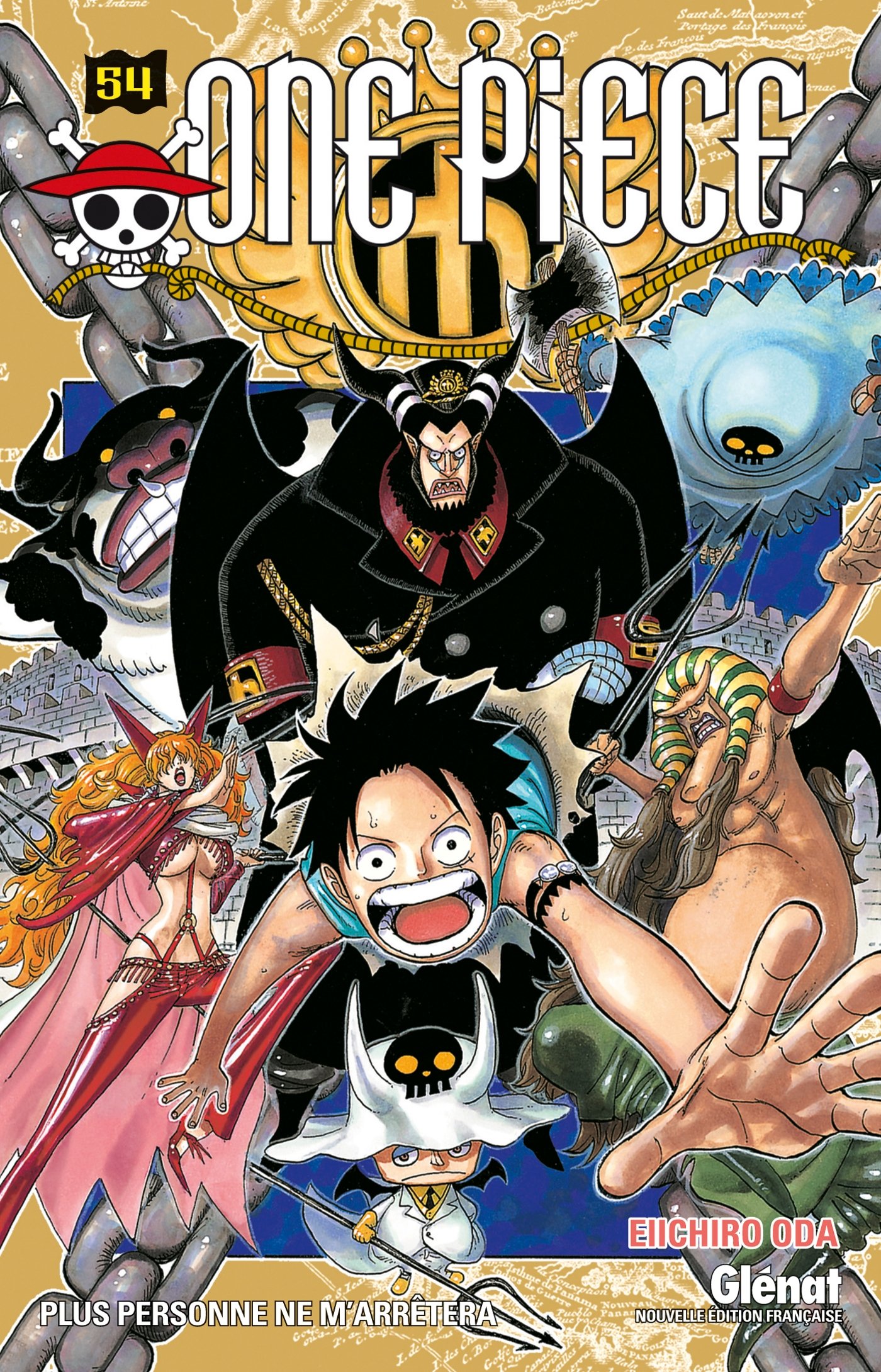 jaquette livre One Piece - Édition originale - Tome 54: Plus personne ne m'arrêtera
