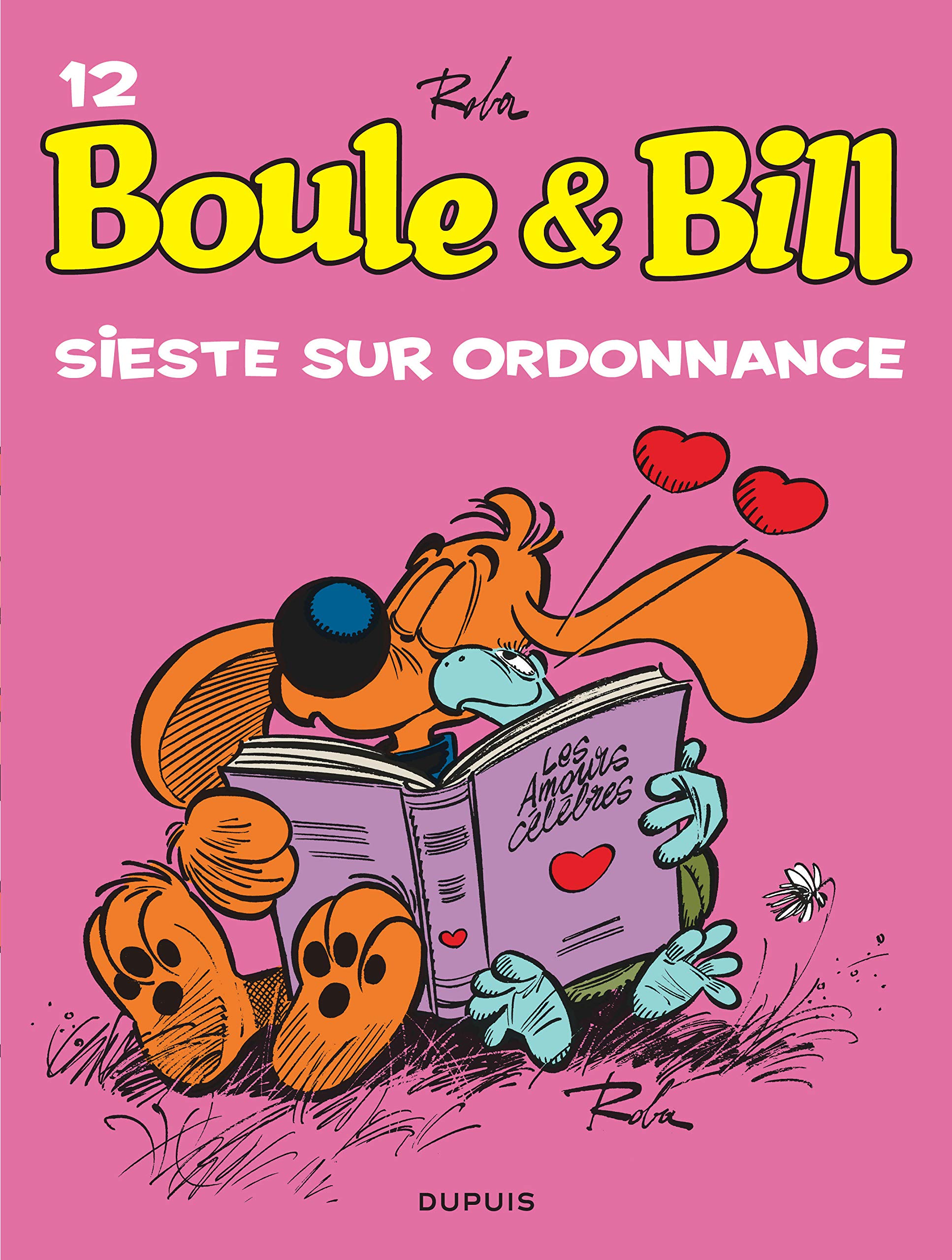 jaquette livre Boule et Bill, T12: Sieste sur ordonnance