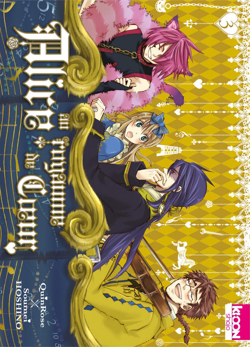 jaquette livre Alice au royaume de C?ur Vol.3