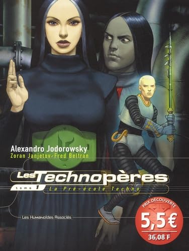 jaquette livre Les Technopères Tome 1 : La Pré-École Techno