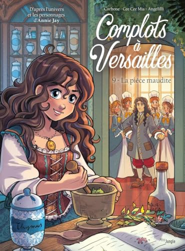 jaquette livre Complots À Versailles Tome 9 - La Pièce Maudite