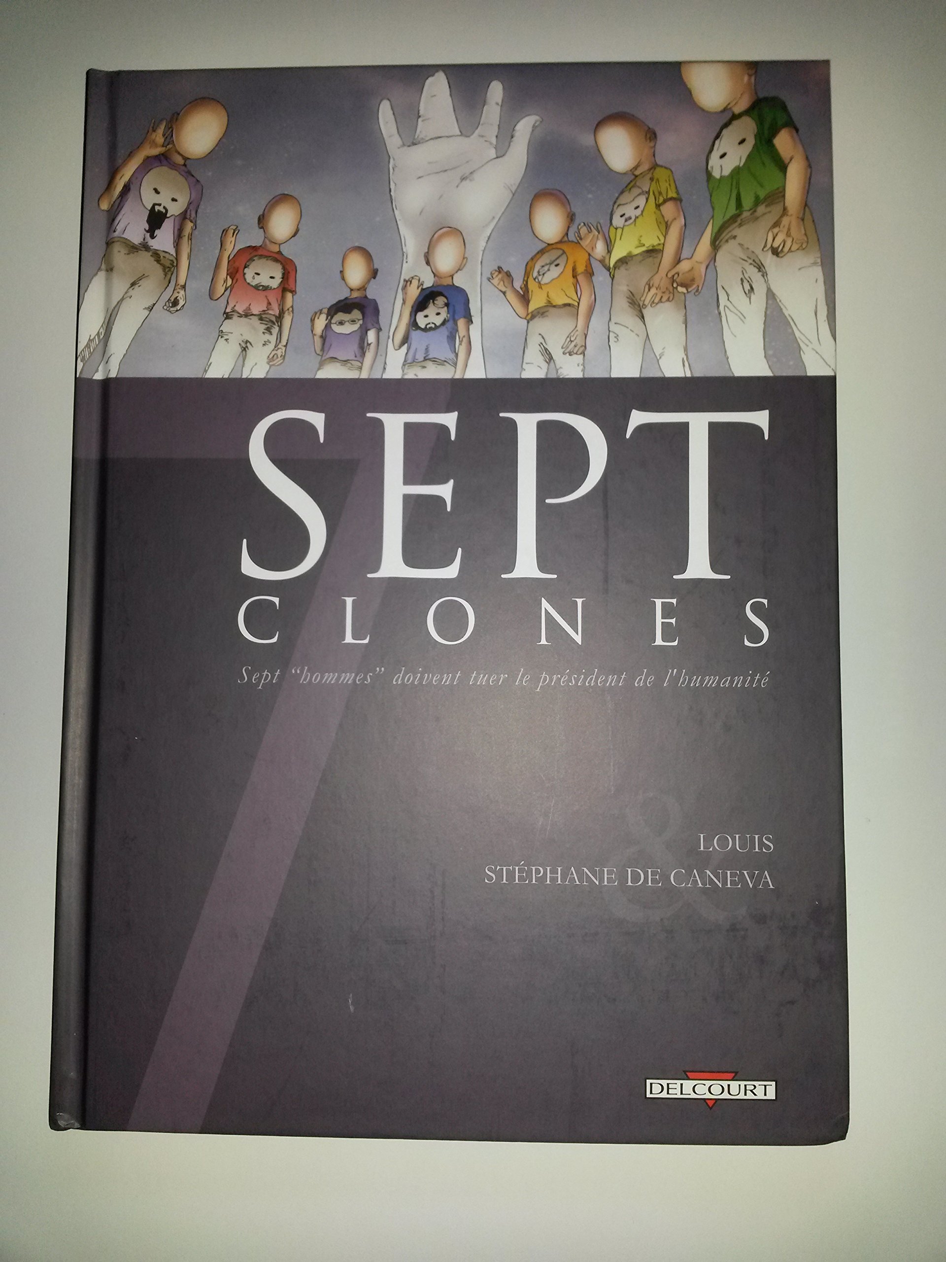 jaquette livre Sept Clones