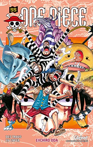 jaquette livre One Piece - Tome 55 : Des travs en enfer