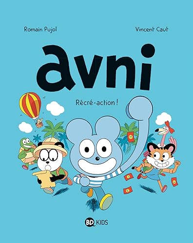 jaquette livre Avni Tome 3 - Récré-Action !