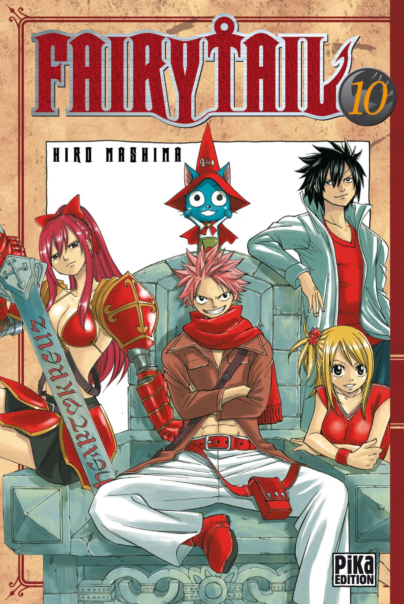 jaquette livre Fairy Tail Vol.10