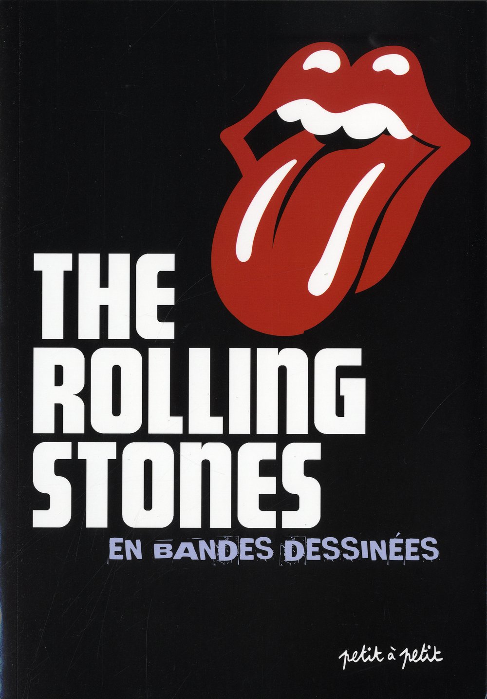 jaquette livre The Rolling Stones en bandes dessinées