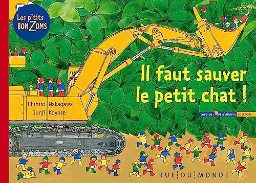 jaquette livre Il faut sauver le petit chat !