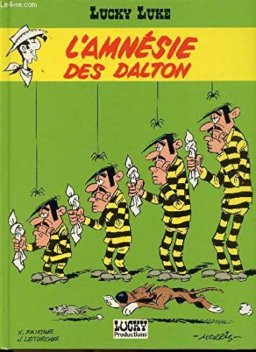 jaquette livre Lucky Luke Tome 29 - L'amnésie Des Dalton