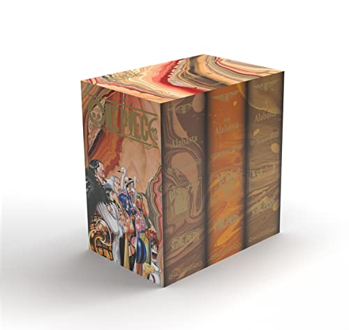 jaquette livre One Piece - Coffret vide Alabasta - Tome 2