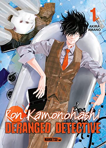 jaquette livre Ron Kamonohashi - Deranged Detective - Tome 1