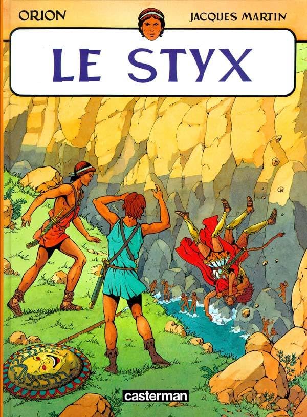 jaquette livre Orion Tome 2 - Le Styx