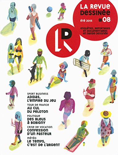 jaquette livre La Revue Dessinée N° 8, Été 2015