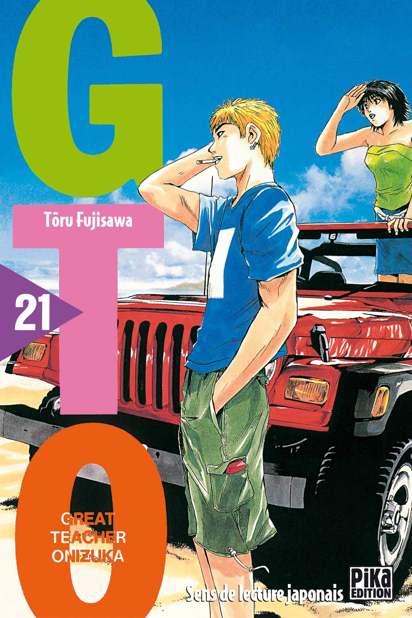 jaquette livre GTO (Great Teacher Onizuka), tome 21