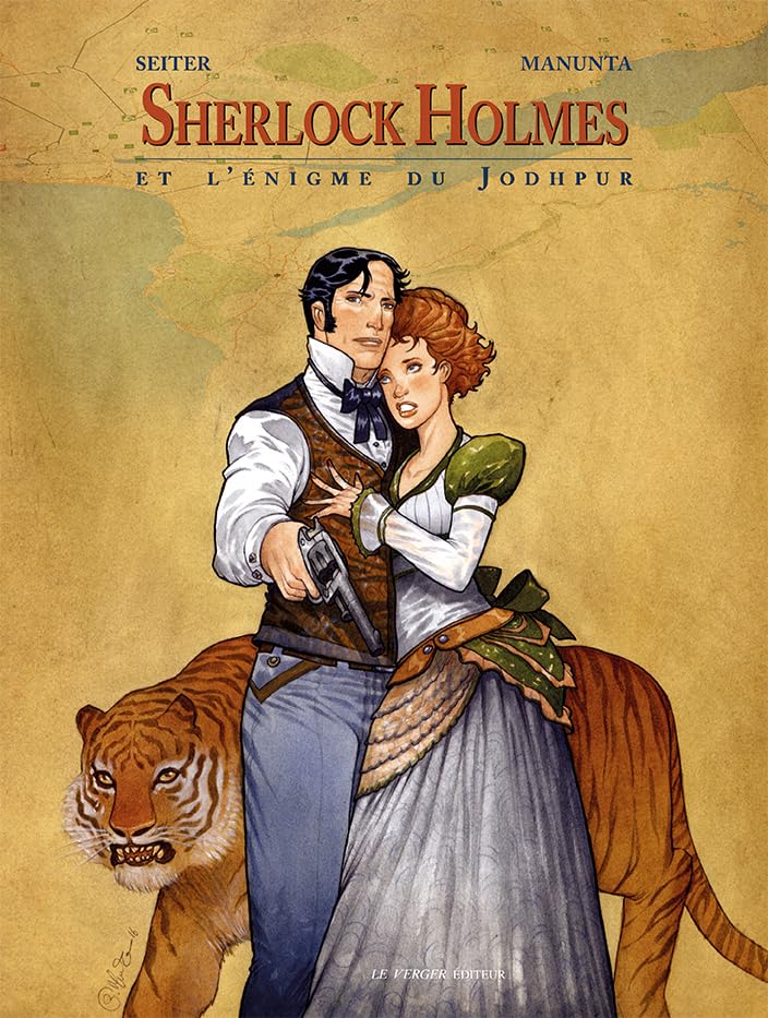 jaquette livre Sherlock Holmes Tome 3 - Sherlock Holmes Et L'énigme Du Jodhpur