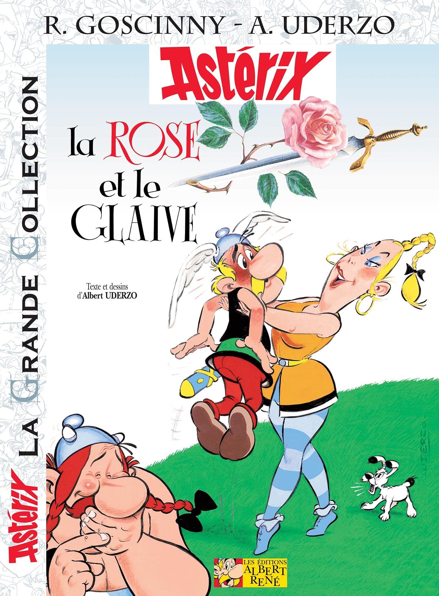 jaquette livre Astérix La Grande Collection -  La rose et le glaive - n°29