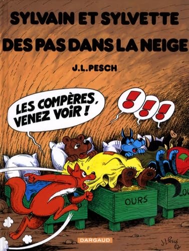 jaquette livre Sylvain Et Sylvette Tome 24 - Des Pas Dans La Neige