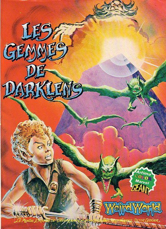 jaquette livre Weird World N° 03 : Les Gemmes De Darklens