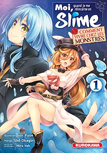 jaquette livre Moi quand je me réincarne en slime - Comment vivre chez les monstres ? - Tome 1