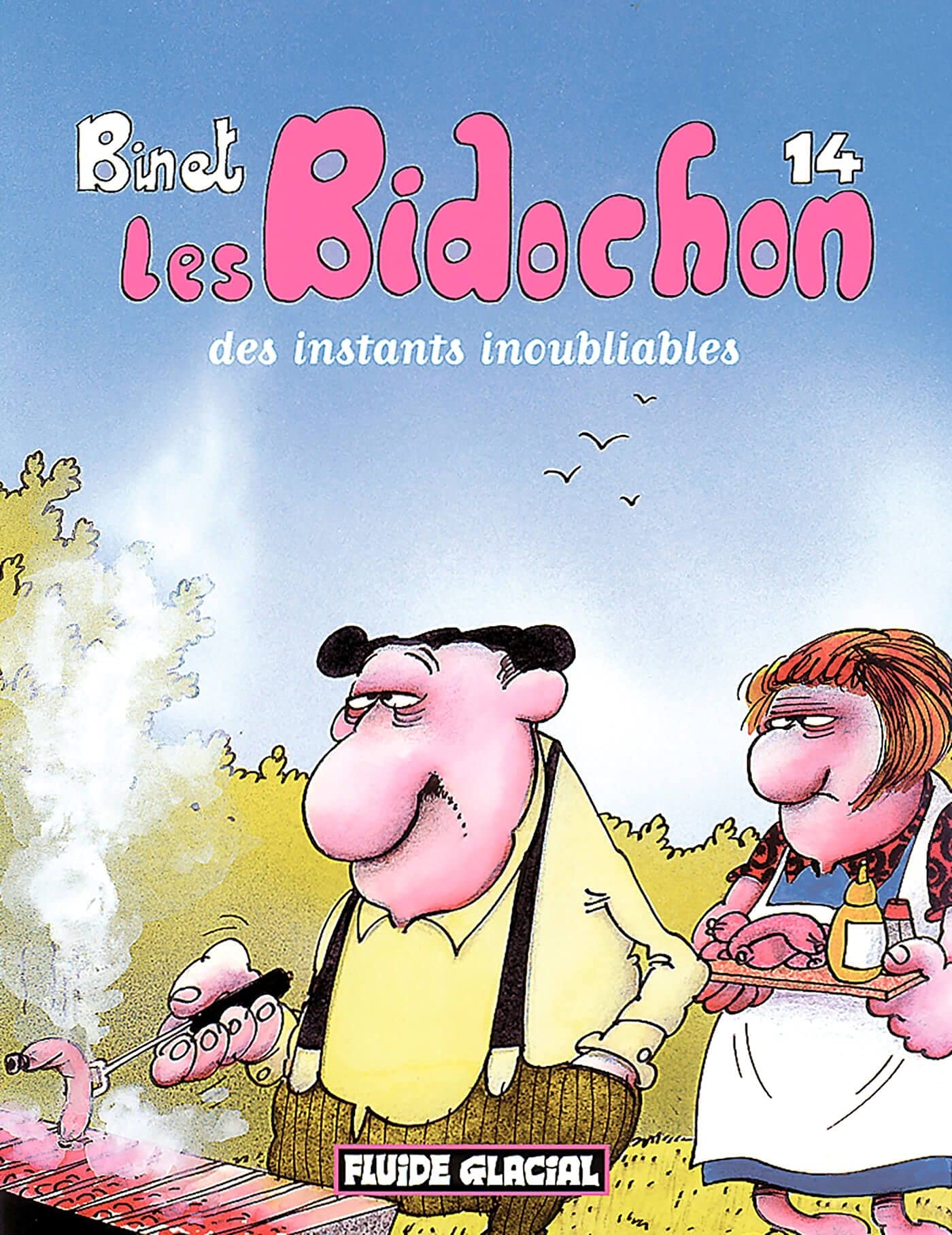 jaquette livre Les Bidochon, tome 14 : Des instants inoubliables