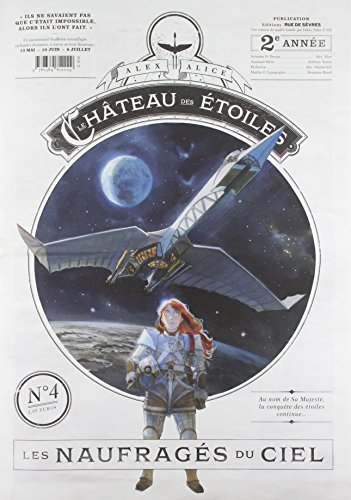 jaquette livre Le Château Des Étoiles Tome 4 - Les Naufragés Du Ciel