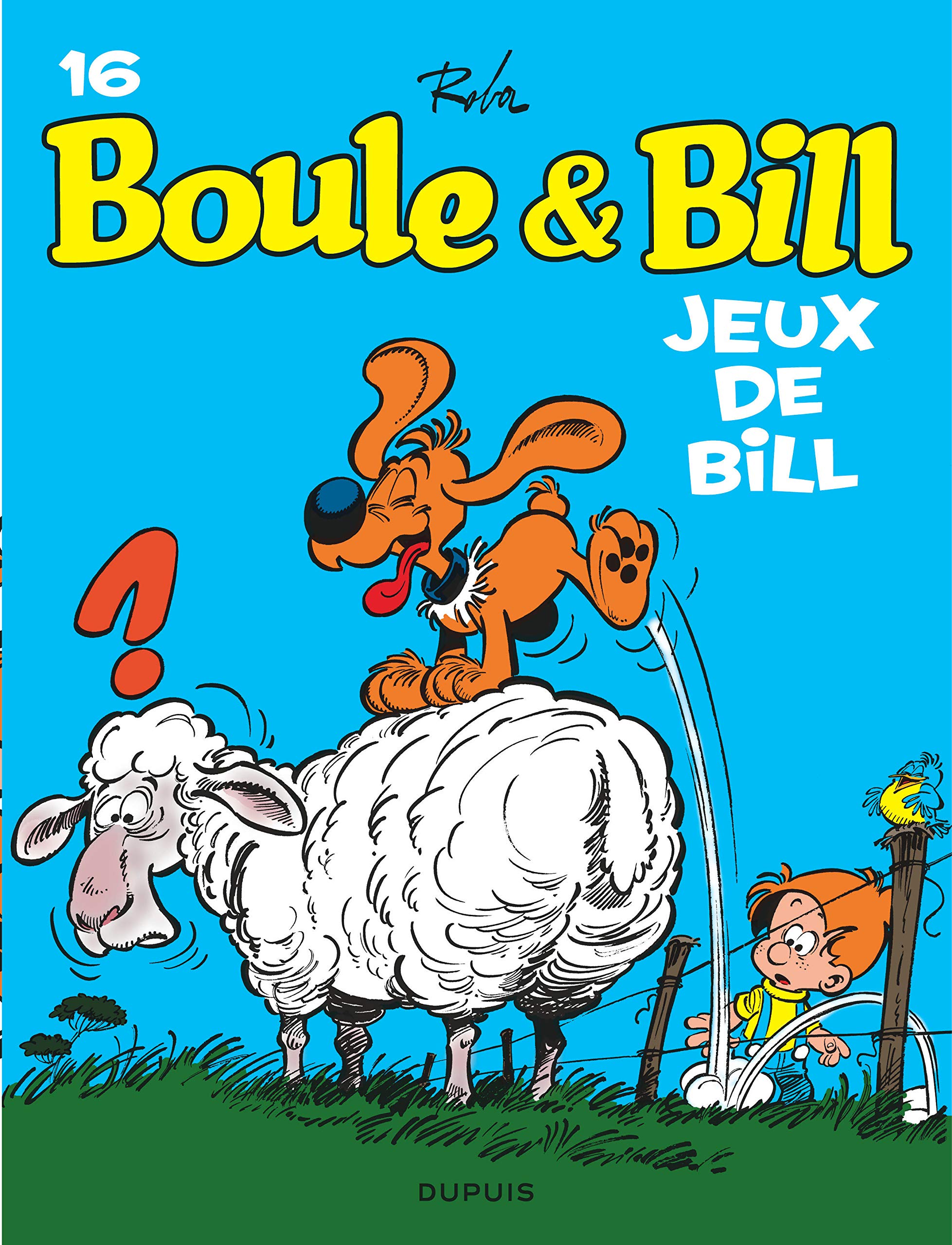 jaquette livre Boule et Bill, T16: Jeux de Bill