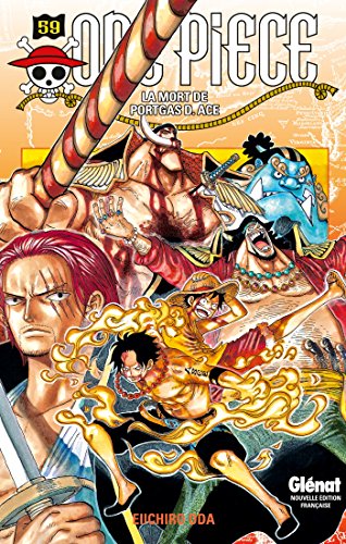 jaquette livre One Piece - Tome 59 : La mort de Portas D. Ace