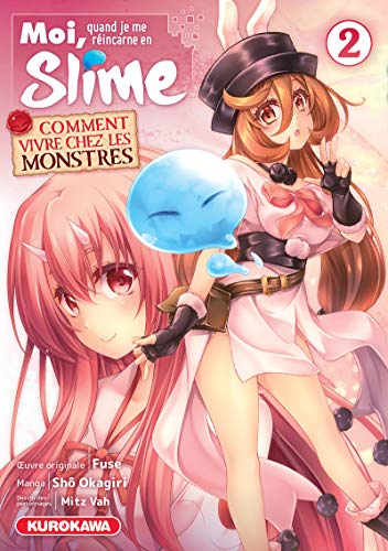 jaquette livre Moi quand je me réincarne en slime - Comment vivre chez les monstres ? - Tome 2