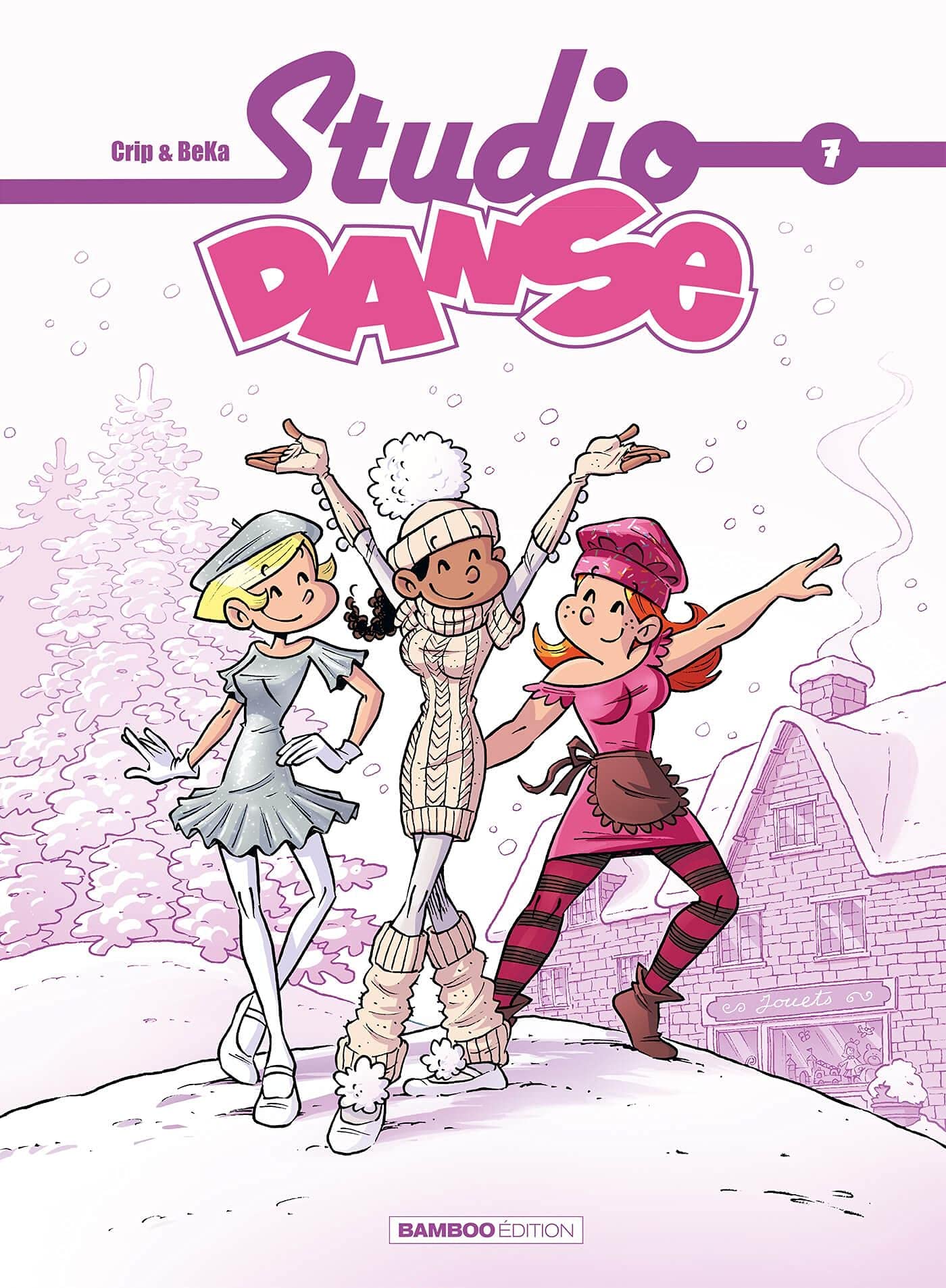 jaquette livre Studio danse - tome 7